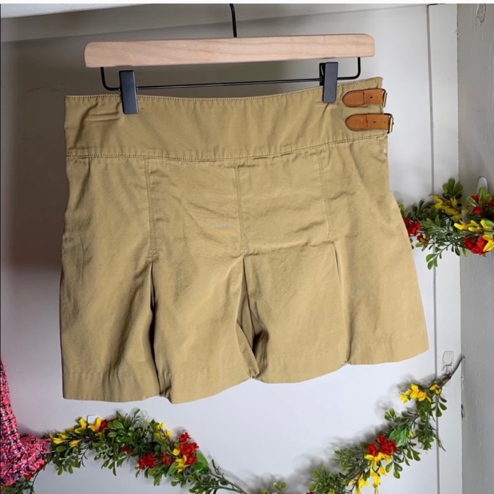 Sold❌Ralph Lauren Khaki Pleated Skirt